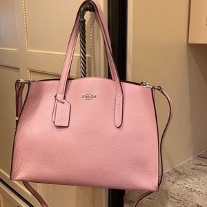 Pink coach purse